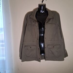 L.L. Bean Olive Utility Field Jacket